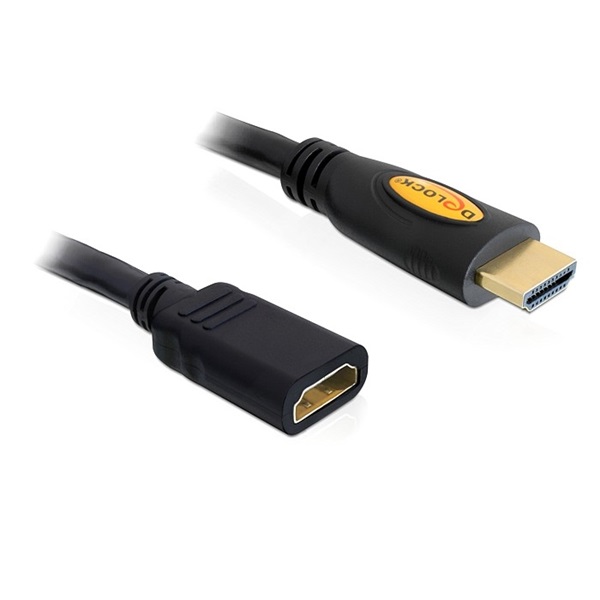 Delock 83079 1m High Speed HDMI A Ethernettel apa-anya kábel