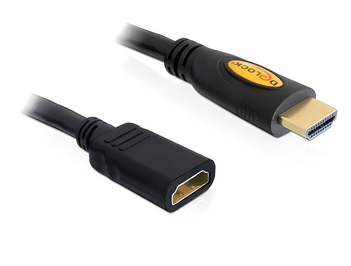 Delock 83079 1m High Speed HDMI A Ethernettel apa-anya kábel
