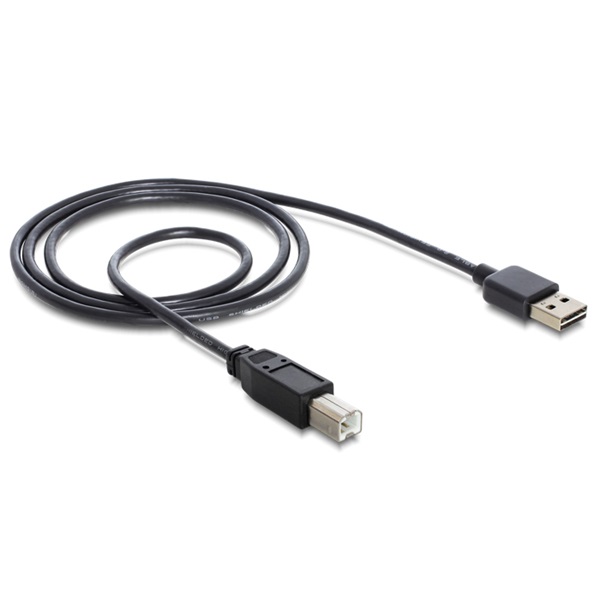 Delock 83360 EASY-USB 2.0-A apa > USB-B apa 3m kábel