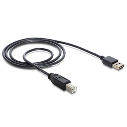Delock 83360 EASY-USB 2.0-A apa > USB-B apa 3m kábel