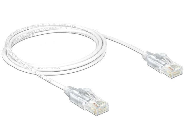 Delock 83782 RJ45 Cat.6 UTP Slim 2m kábel