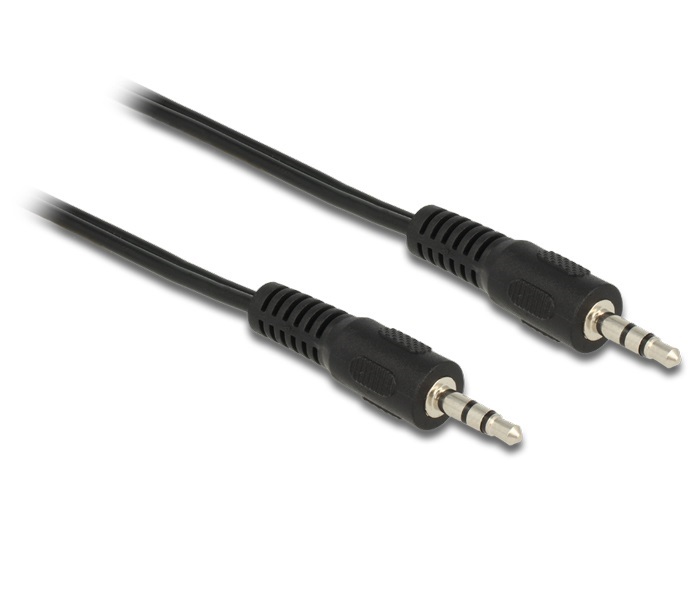 Delock 84001 DC jack 3.5 mm apa / apa 2.5 m audio kábel