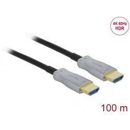 Delock 84137 100m HDMI 4K 60Hz aktív optikai kábel
