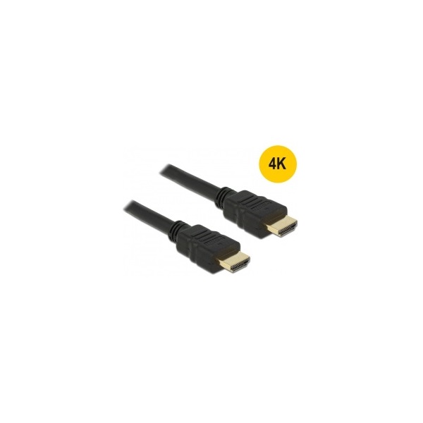 Delock 84752 1 méter High Speed 4K HDMI kábel Ethernettel