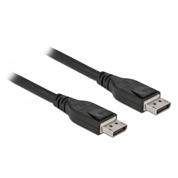 Delock 85502 aktív DisplayPort apa > apa 8K 60Hz 10m összekötő kábel