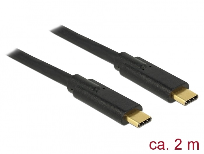 Delock 85527 2m USB Type-C 3.1 Gen 1 (5 Gbps) - Type-C kábel