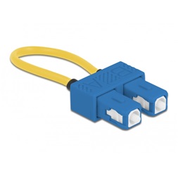 Delock 86920 SC/UPC szimpla mód kék optikai loopback adapter