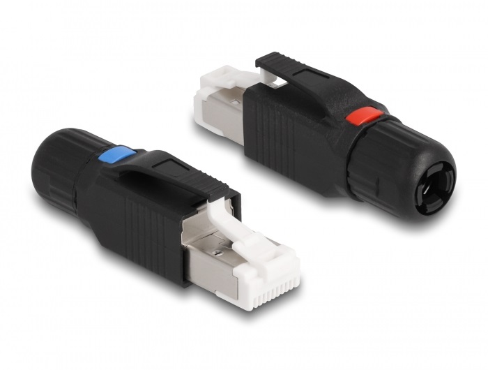 Delock 86965 Cat6A RJ45 - LSA-blokk dugaszoló szerelvény