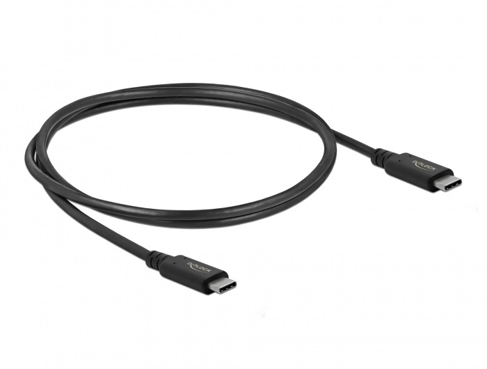 Delock 86979 80cm USB4 40Gbps koaxiális kábel