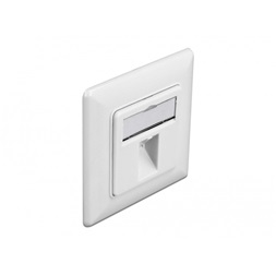 Delock 86981 1 Keystone portos lezáró fali kimenet
