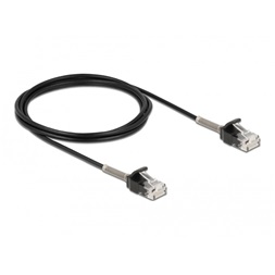 Delock 87018 2m Cat6A RJ45 apa - RJ45 apa görbítés védelemmel ellátott kábel