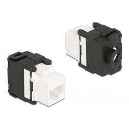 Delock 87034 RJ45 anya - LSA Cat6A eszközmentes 180°-os Keystone modul