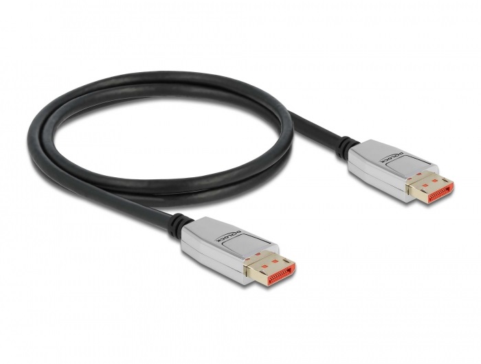 Delock 87040 1m DisplayPort 8K 60Hz kábel