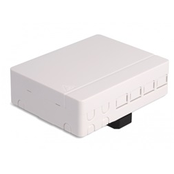 Delock 87141 4xSC Simplex/LC Duplex DIN sínre szerelhető optikai rostkapcsoló doboz