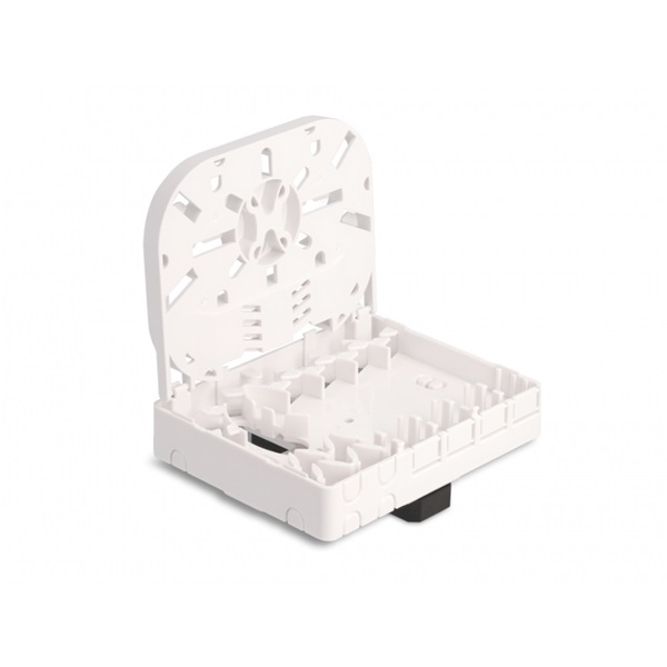 Delock 87141 4xSC Simplex/LC Duplex DIN sínre szerelhető optikai rostkapcsoló doboz
