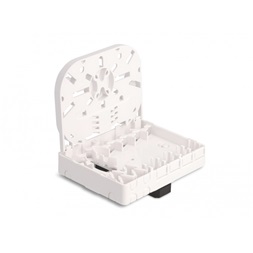 Delock 87141 4xSC Simplex/LC Duplex DIN sínre szerelhető optikai rostkapcsoló doboz