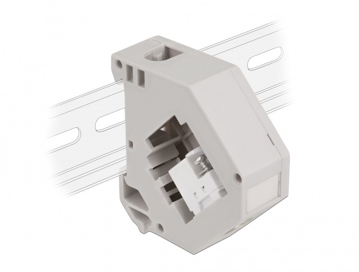 Delock 87159 Keystone IEC antenna anya kapocstest DIN sínre szerelhető adapter