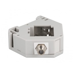 Delock 87160 Keystone F antenna anya - anya DIN sínre szerelhető adapter