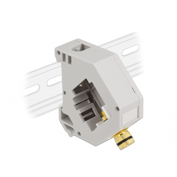 Delock 87162 Keystone hangszóró kábel DIN sínre szerelhető adapter