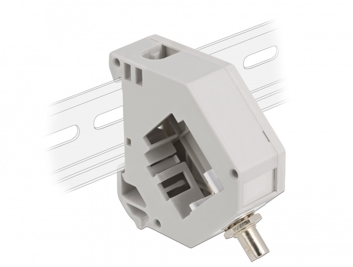 Delock 87196 Keystone ST Simplex anya - anya DIN sínre szerelhető adapter