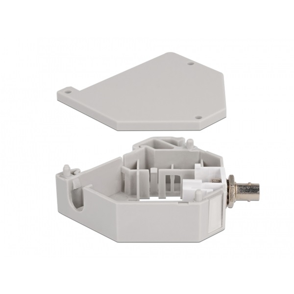 Delock 87196 Keystone ST Simplex anya - anya DIN sínre szerelhető adapter
