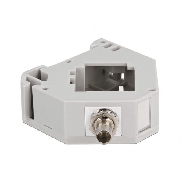 Delock 87196 Keystone ST Simplex anya - anya DIN sínre szerelhető adapter