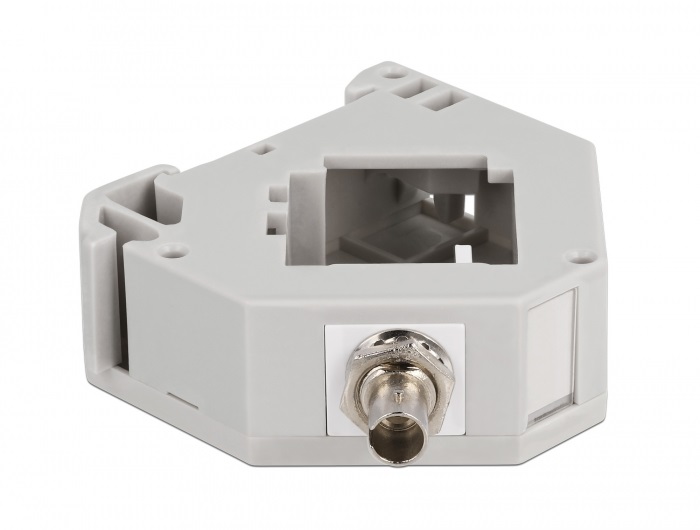 Delock 87196 Keystone ST Simplex anya - anya DIN sínre szerelhető adapter