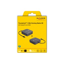 Delock 87789 Thunderbolt 3 mini dokkoló állomás