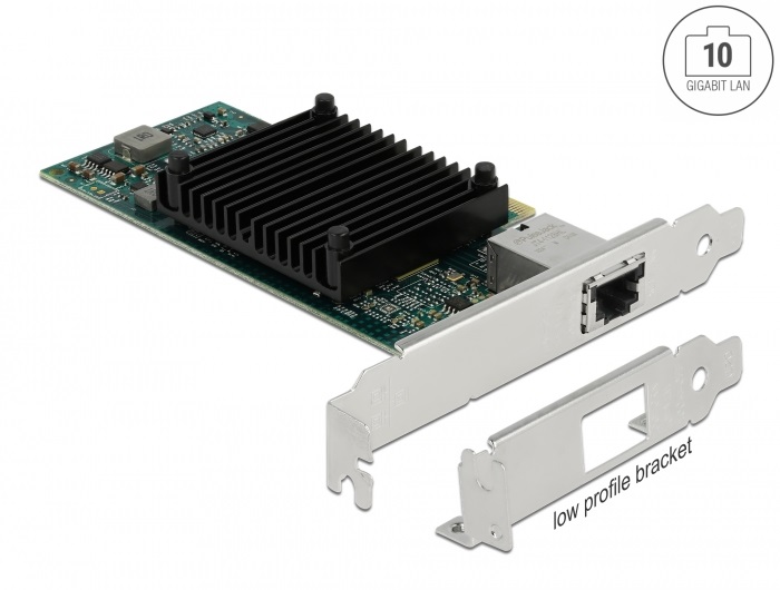 Delock 88511 10Gbps Gigabit LAN i82599 PCI Express x8 hálózati kártya