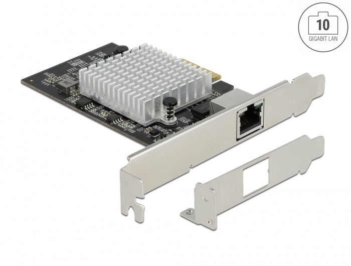 Delock 89528 10Gbps Gigabit LAN AQC113CS PCI Express x2 hálózati kártya