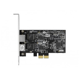 Delock 89530 2 portos 2,5Gbps Gigabit LAN PCI Express x2 hálózati kártya