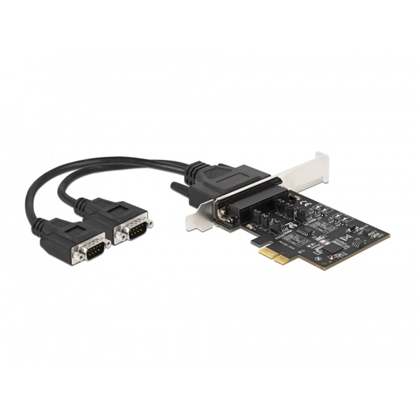 Delock 90048 2xRS-422/485 soros csatlakozó 15kV ESD védett PCI Express Kártya