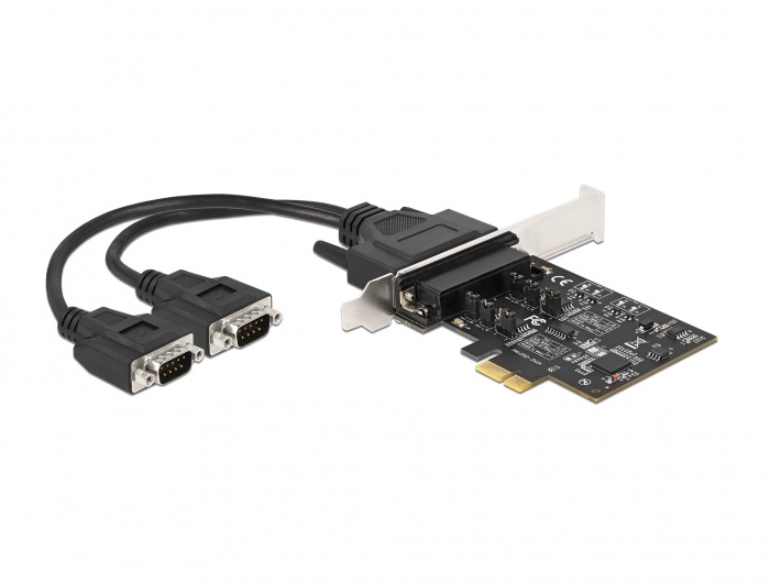Delock 90048 2xRS-422/485 soros csatlakozó 15kV ESD védett PCI Express Kártya