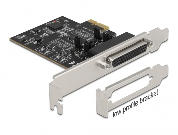 Delock 90048 2xRS-422/485 soros csatlakozó 15kV ESD védett PCI Express Kártya