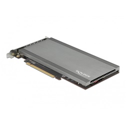 Delock 90050 4xNVMe M.2 M-key aktív hűtésű PCI Expresz x16 kártya