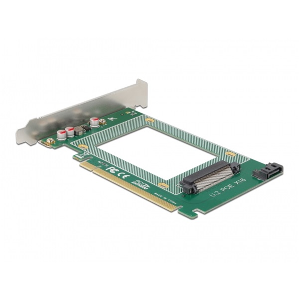 Delock 90051 1xbelső U.2 NVMe SFF-8639 PCI Express x16 kártya