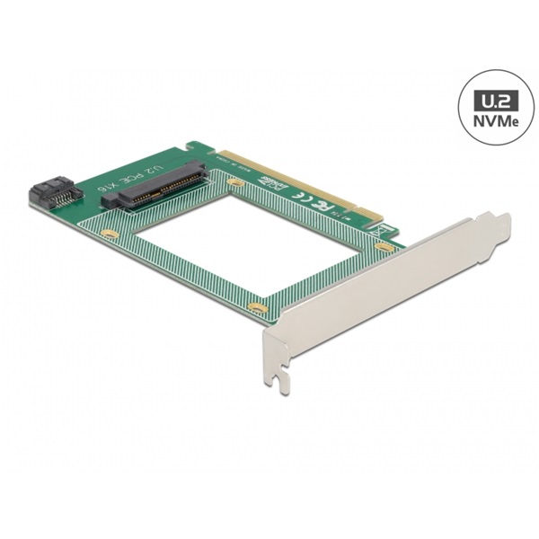 Delock 90051 1xbelső U.2 NVMe SFF-8639 PCI Express x16 kártya