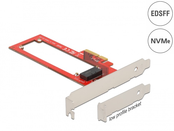 Delock 90055 1xEDSFF E1.S low profile PCI Express x4 kártya
