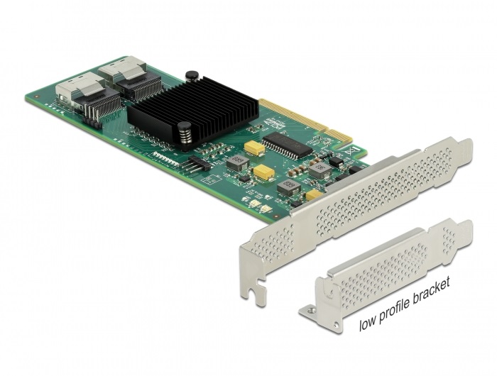 Delock 90061 8 portos SATA PCI Express x8 kártya