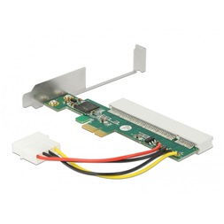 Delock 90063 1xPCI 32 Bit 5V PEX8112-AA66BI chipsetes PCI Express x1 kártya