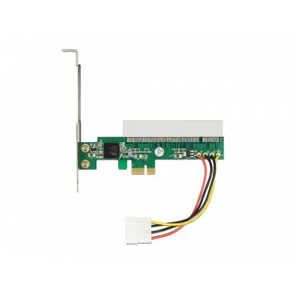 Delock 90063 1xPCI 32 Bit 5V PEX8112-AA66BI chipsetes PCI Express x1 kártya