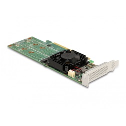 Delock 90078 4xbelső NVMe M.2 M-key PCI Express x16 kártya