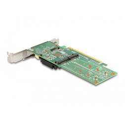 Delock 90078 4xbelső NVMe M.2 M-key PCI Express x16 kártya