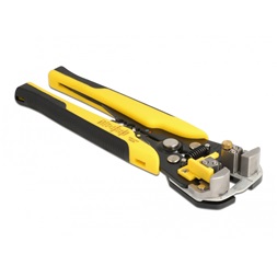 Delock 90553 AWG 10 - 24 koaxiális kábelekhez multifunkcionális krimpelő/vágó
