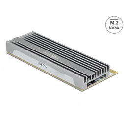 Delock 90566 1xNVMe M.2 M-key RGB LED-es PCI Express x16 kártya