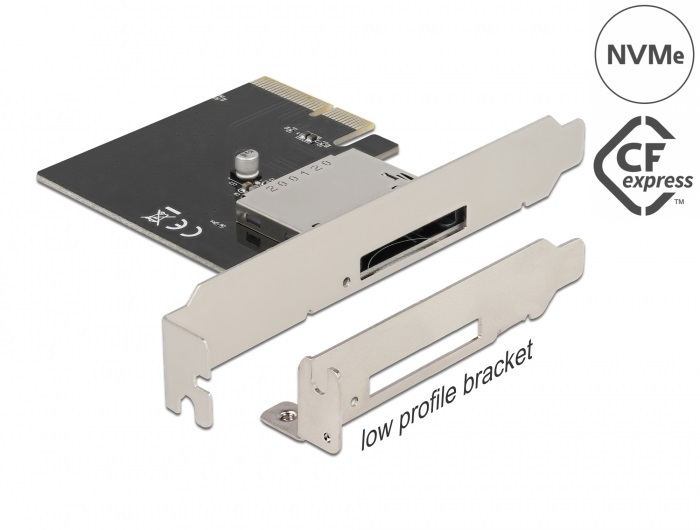 Delock 91755 1xkülső CFexpress csatlakozóhoz PCI Express kártya