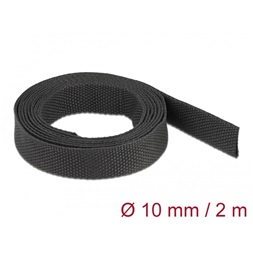 Delock 20792 Anyag hőre zsugorodó cső 2 m x 10 mm szugorodási arány 2:1 fekete