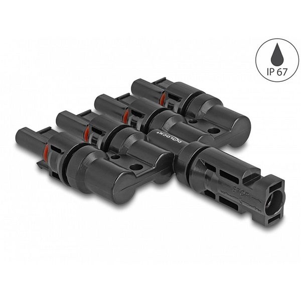 Delock 60026 DL4 napkonnektorok 1 x apa - 4 x anya