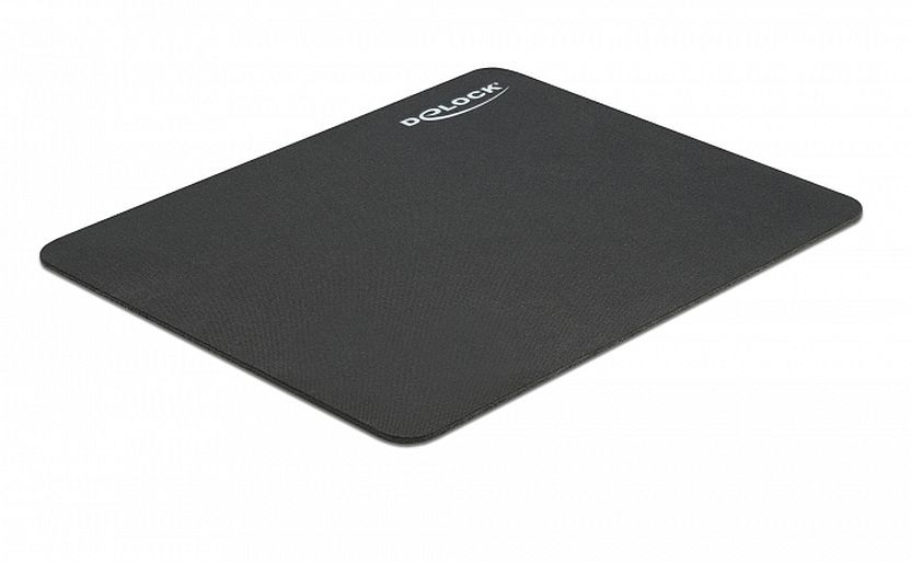 Delock 12005 Egérpad fekete 220 x 180 mm