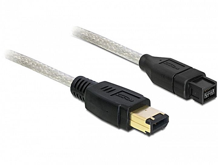 Delock 82595 FireWire kábel 1,0m 9t/6t